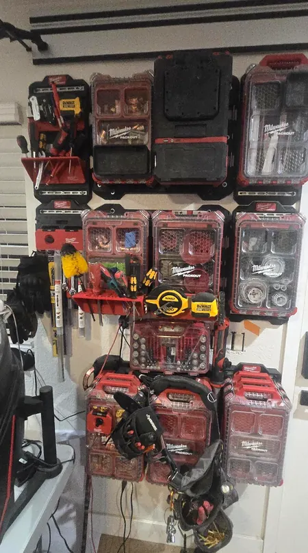 Organized tool storage